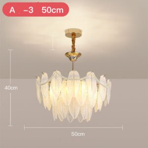 Alternative view of French Cream Wind Pendant Light Luxury